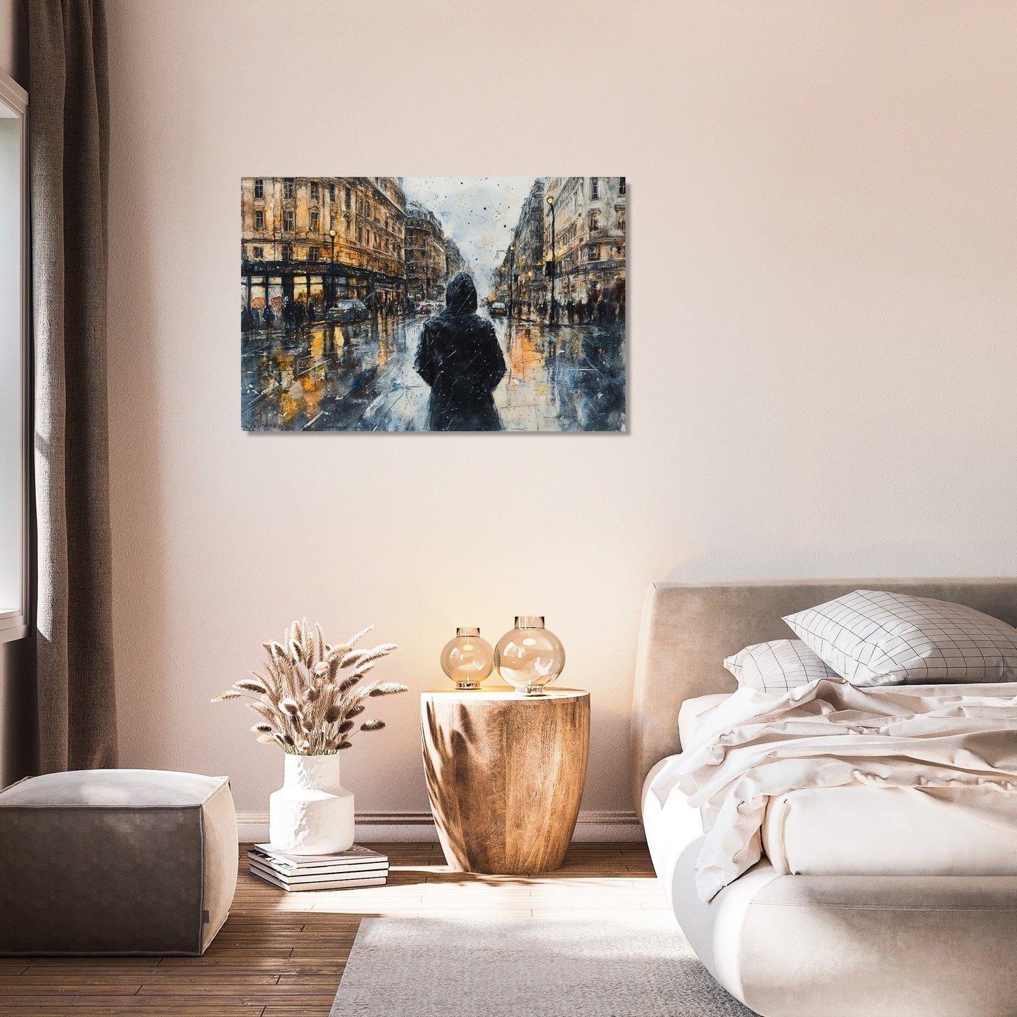 Shadowed Pursuit Canvas