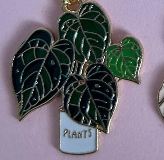 Plant Keyring's Enamel Charm