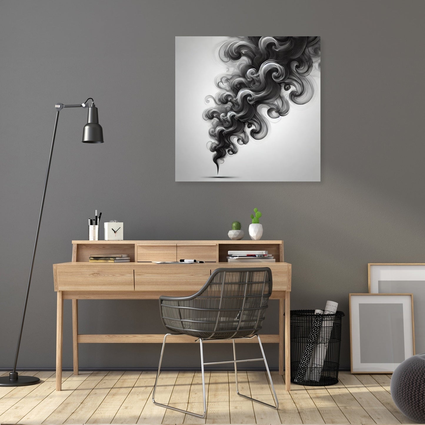 Ethereal Smoke Canvas
