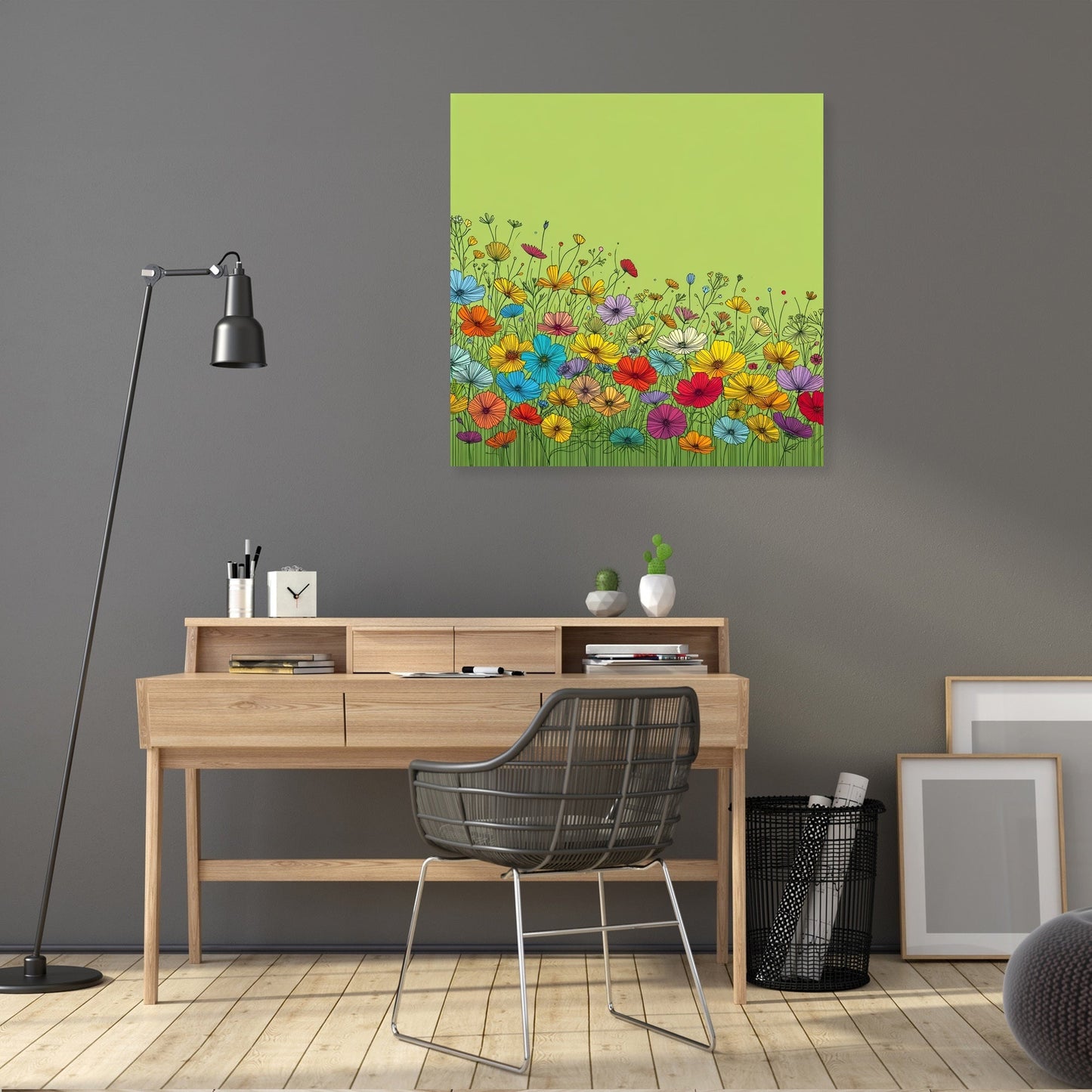 Spring Awakening in Colorful Canvas