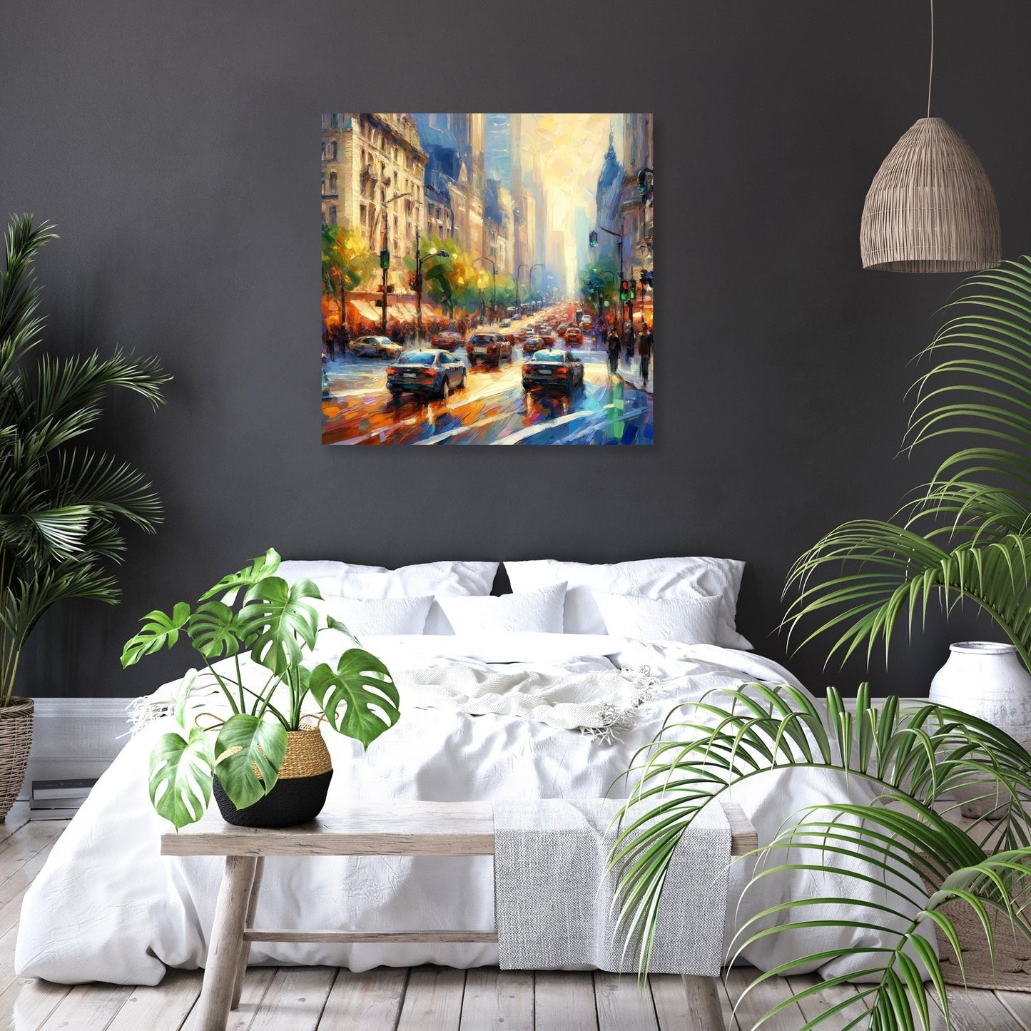 City Vibrance Canvas