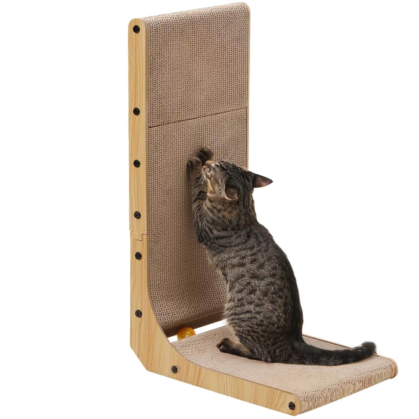 FUKUMARU Cat Scratcher, Large L Shape