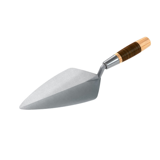 Bon Tool Narrow London Brick Trowel - Leather Handle