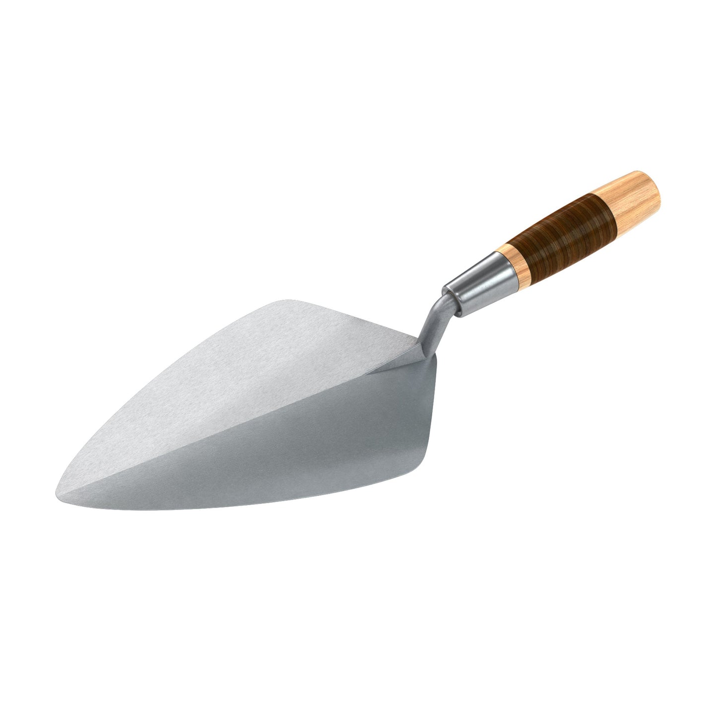 Bon Tool Wide London Brick Trowel - Leather Handle