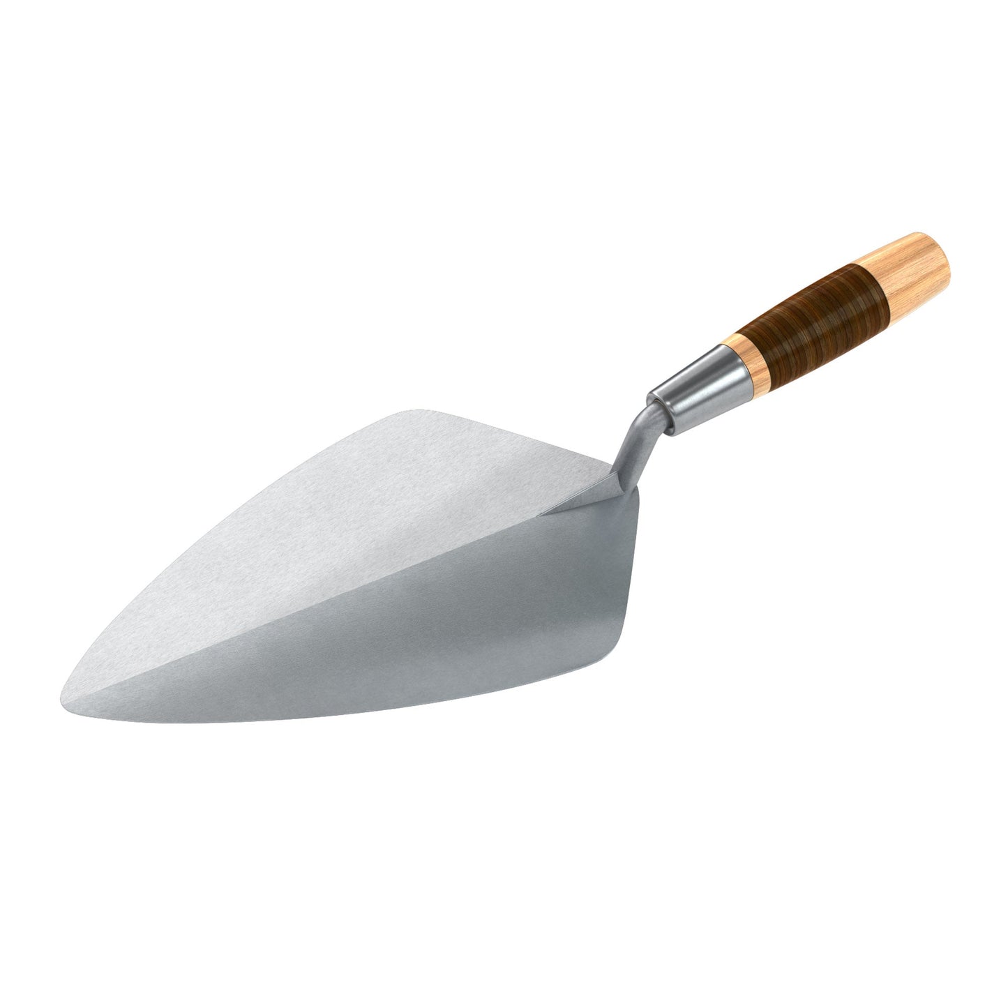 Bon Tool Wide London Brick Trowel - Leather Handle