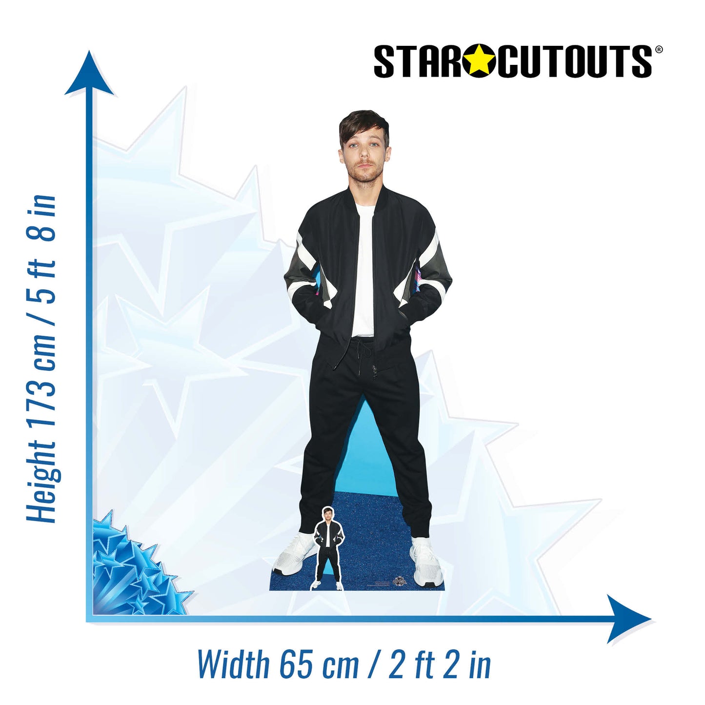 CS720 Louis Tomlinson singer and songwriter Height 173cm