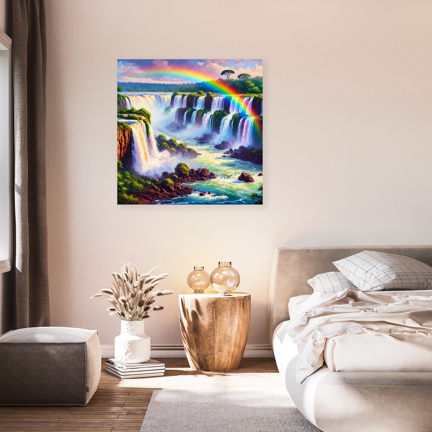 Rainbow Falls Canvas
