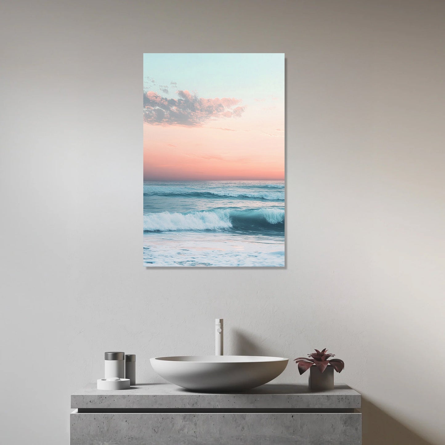 Coastal Horizon Breeze Canvas