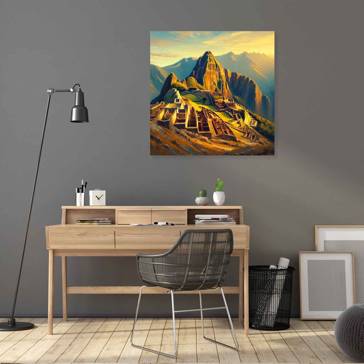 Machu Picchu Sunrise Canvas