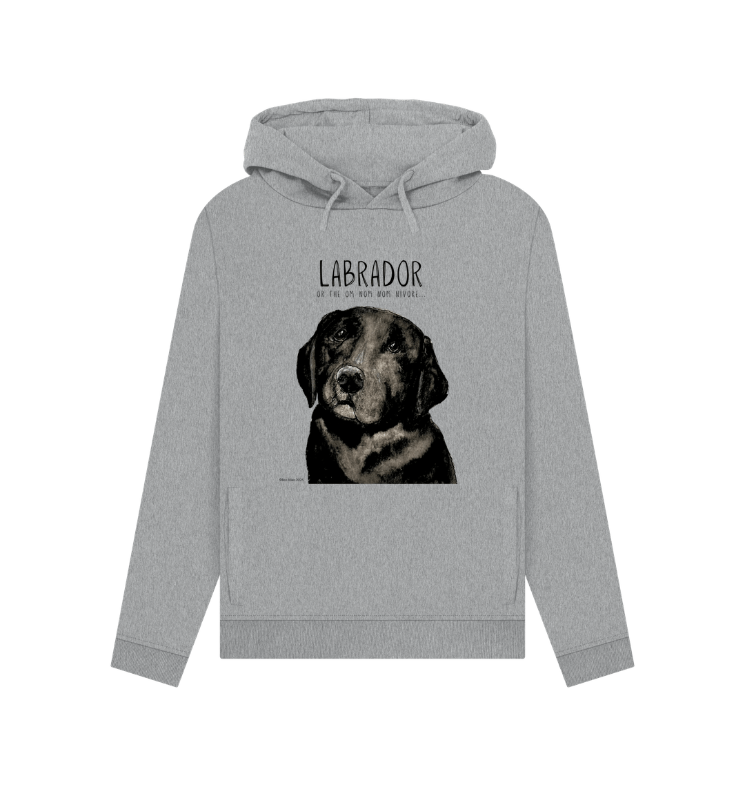 Powered by Snacks: The Black Labrador Hoodie