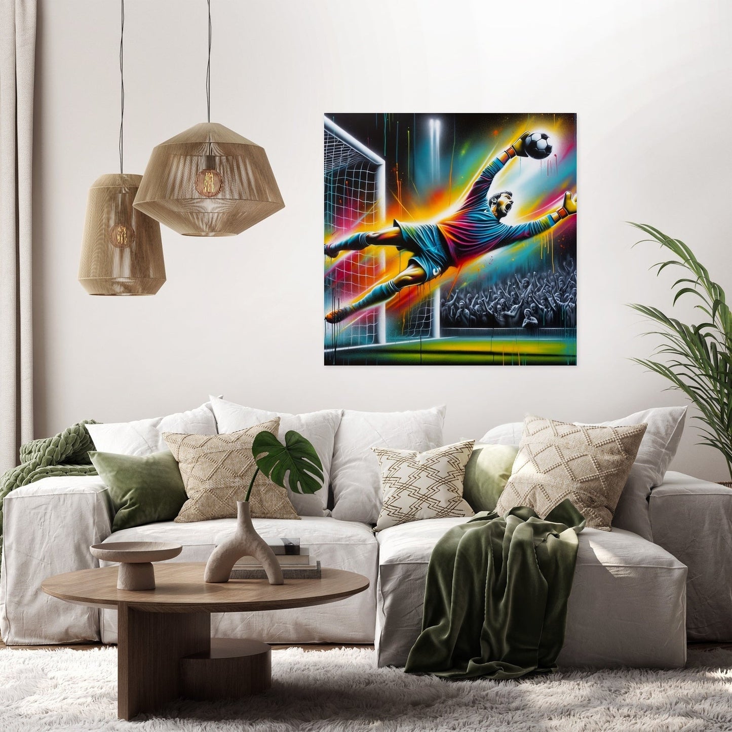 Goalkeeper's Triumph Canvas