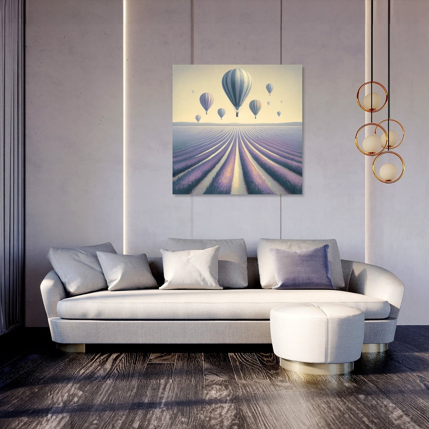 Lavender Breeze Canvas