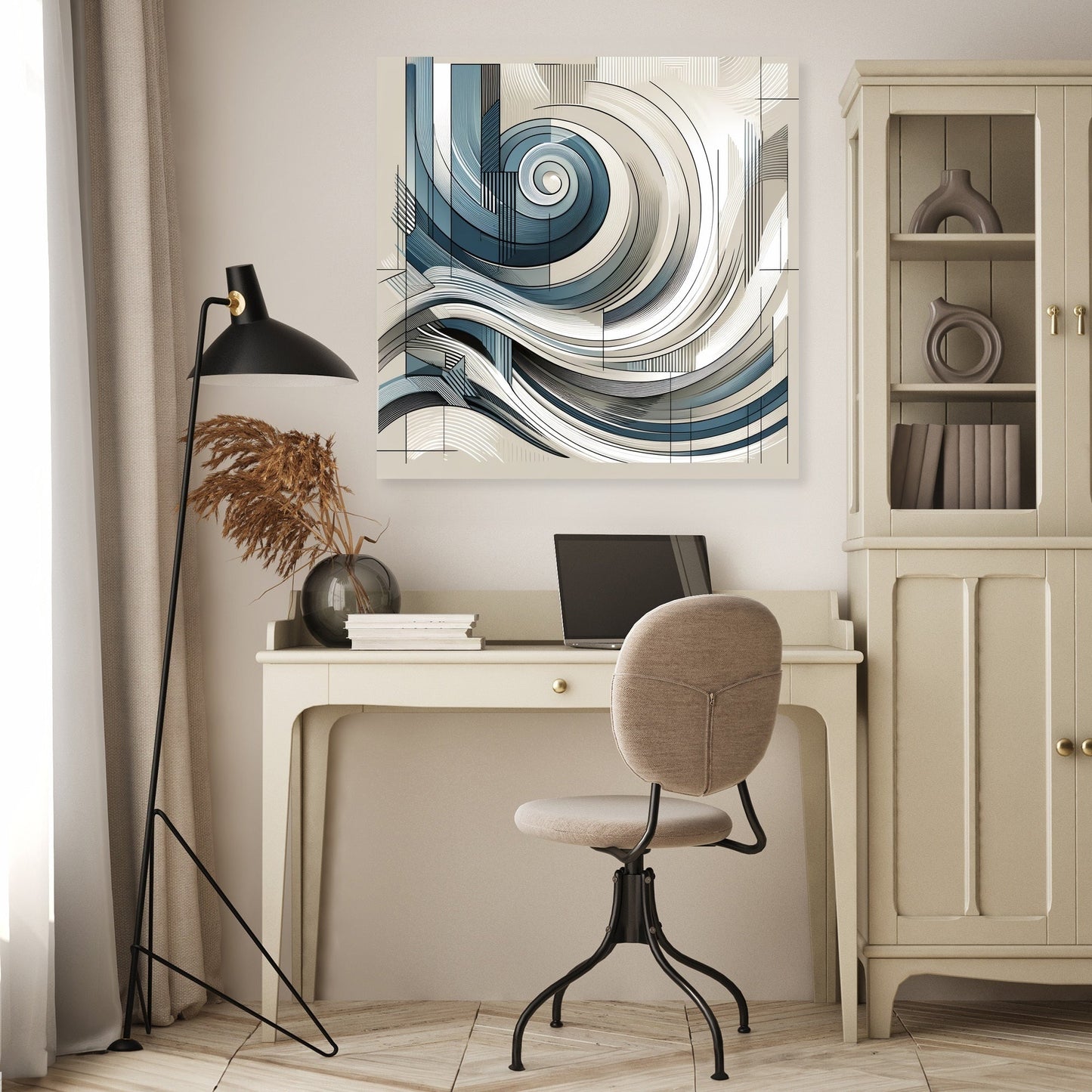 Dynamic Swirls Canvas