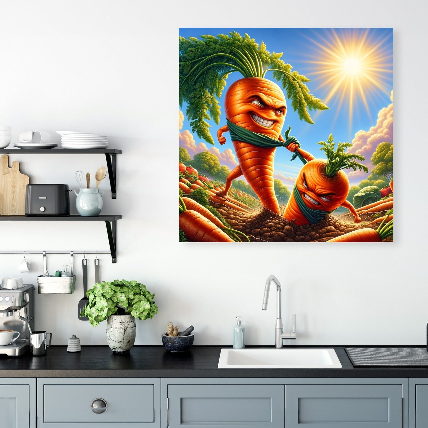 Carrot Rescue Mission Canvas
