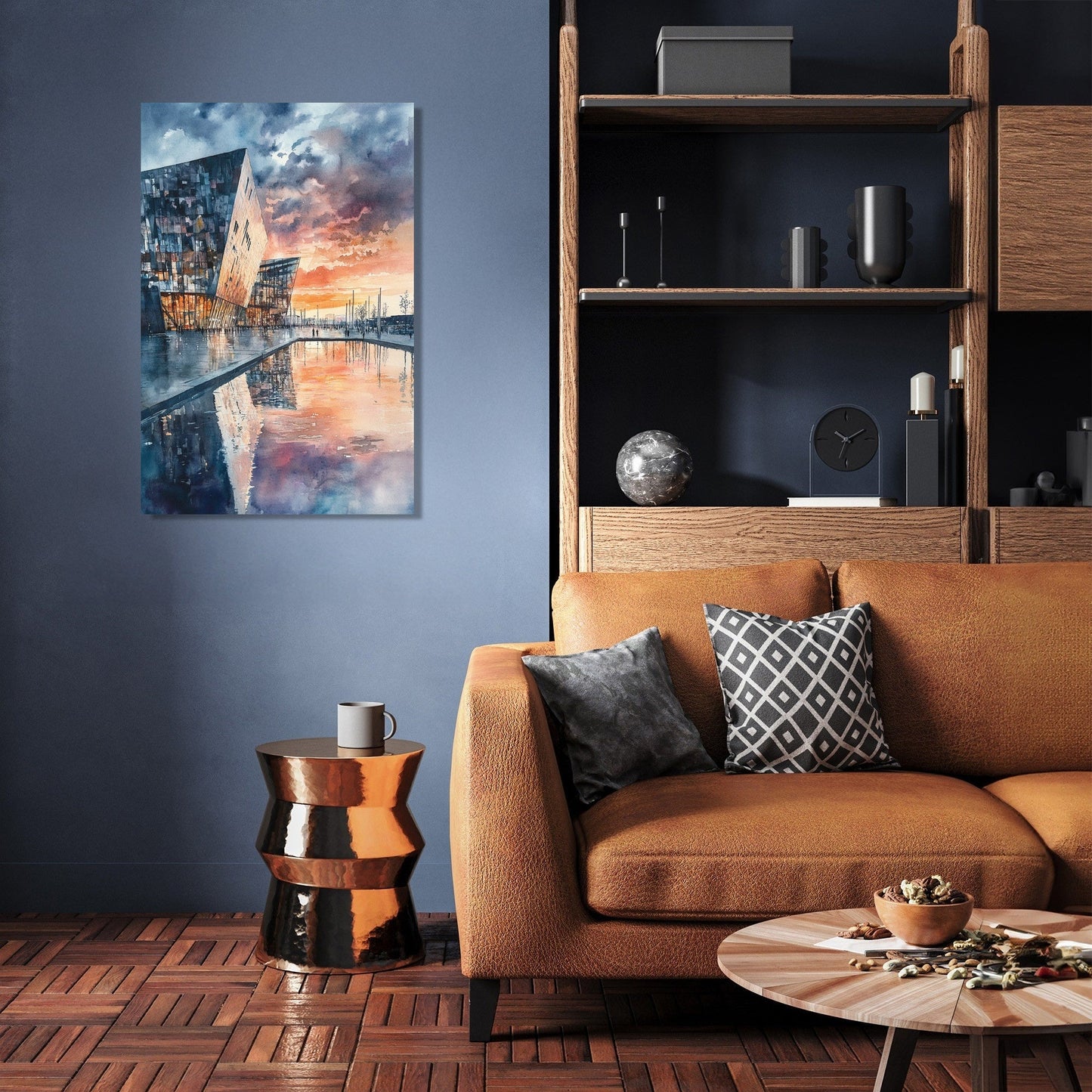 Titanic Twilight Canvas