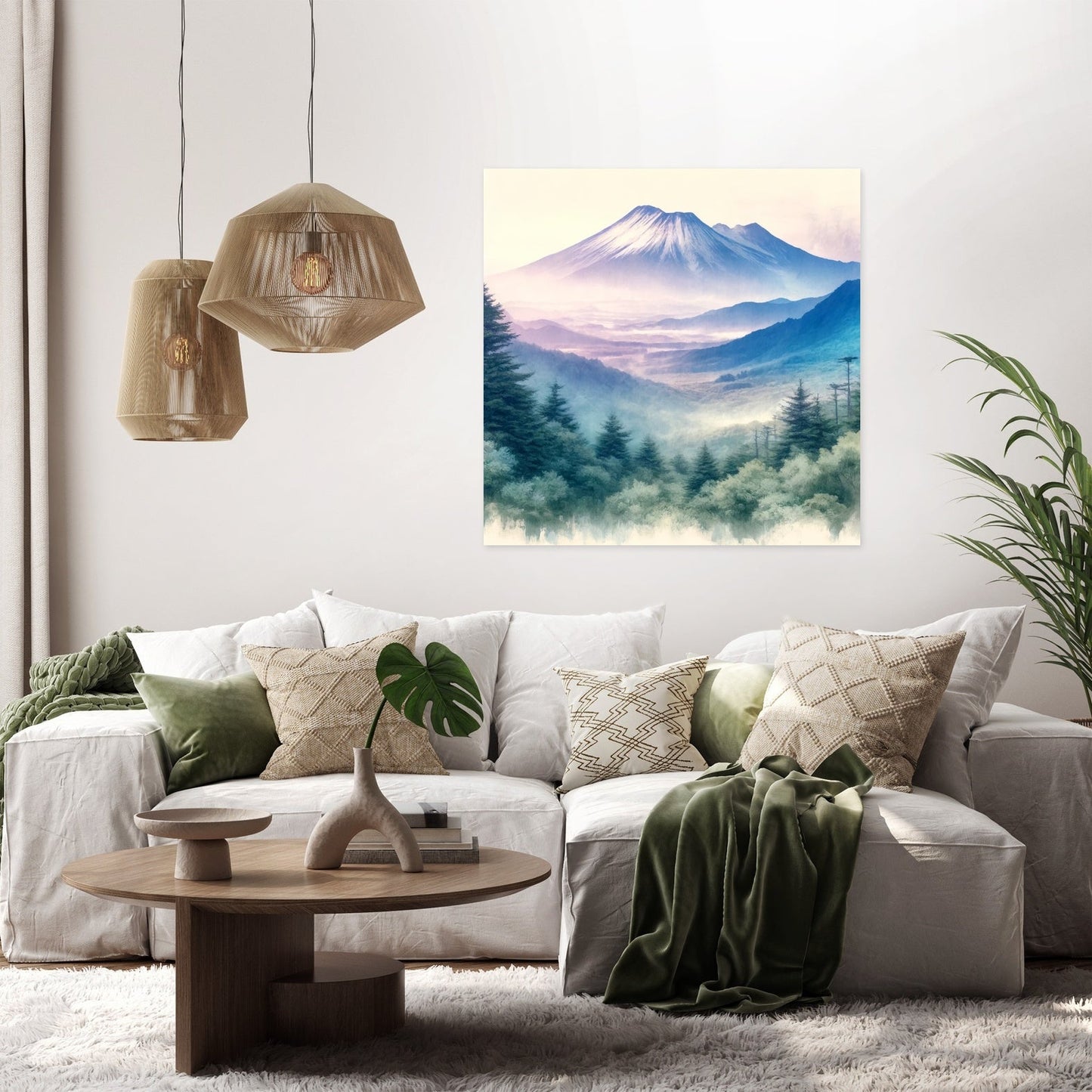 Hallasan Pastel Dreams Canvas