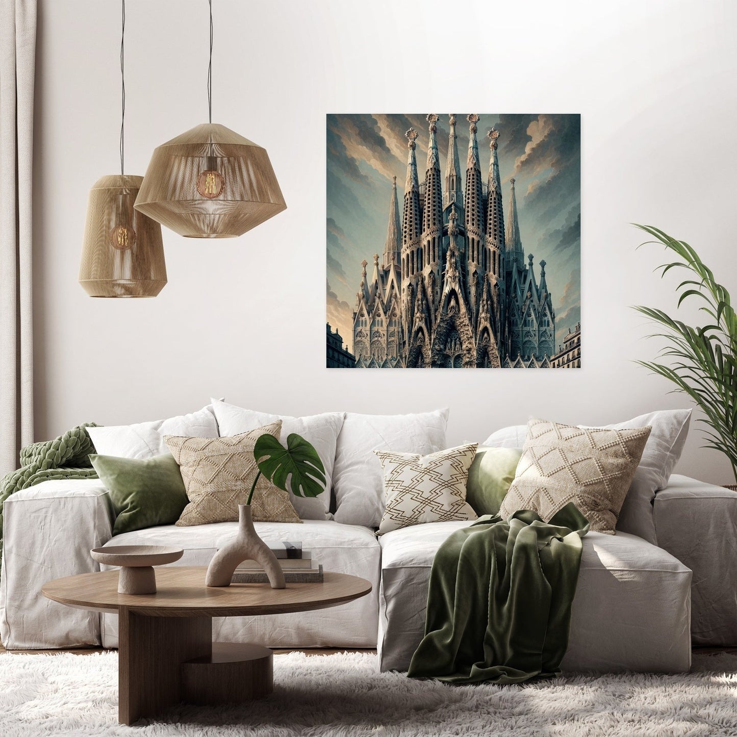 Subtle Sagrada Canvas