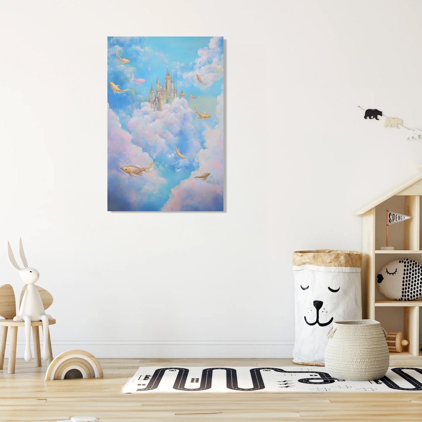 Castle of Clouds Canvas