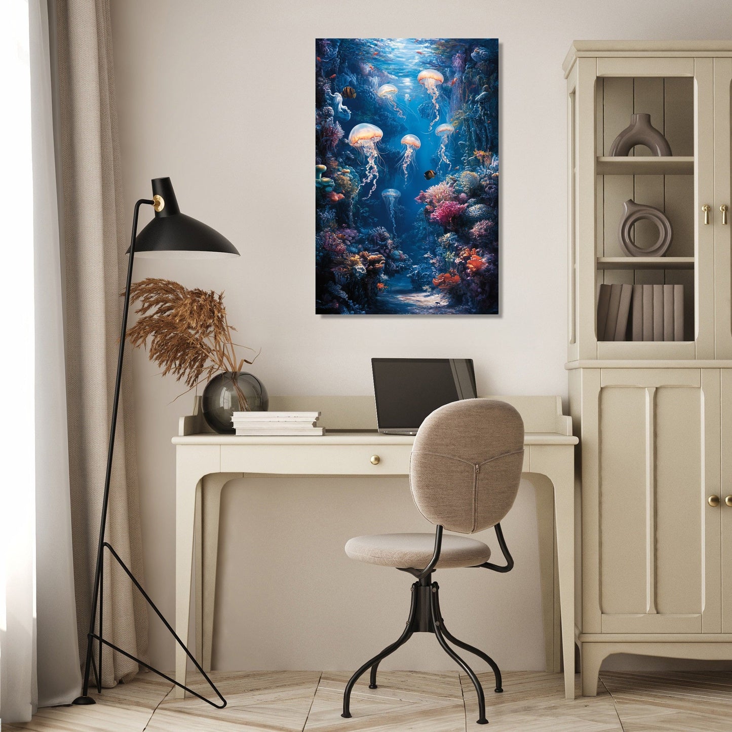 Enigmatic Ocean Symphony Canvas