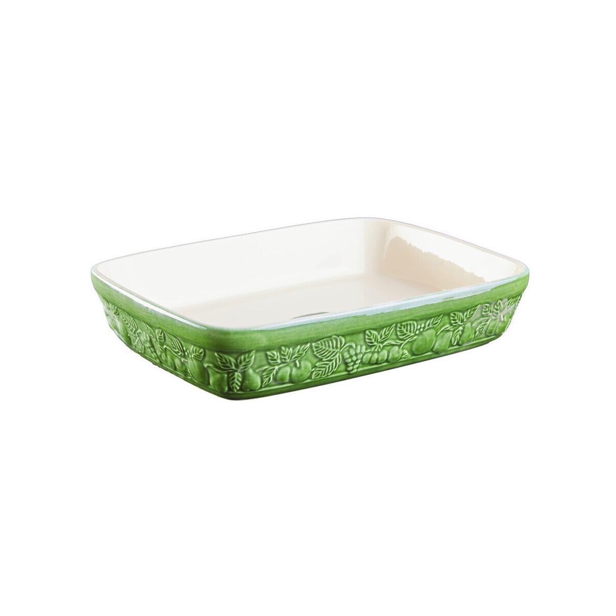 Anaya Oven To Tableware Small Rectangular Roasting Dish Chateaux Green