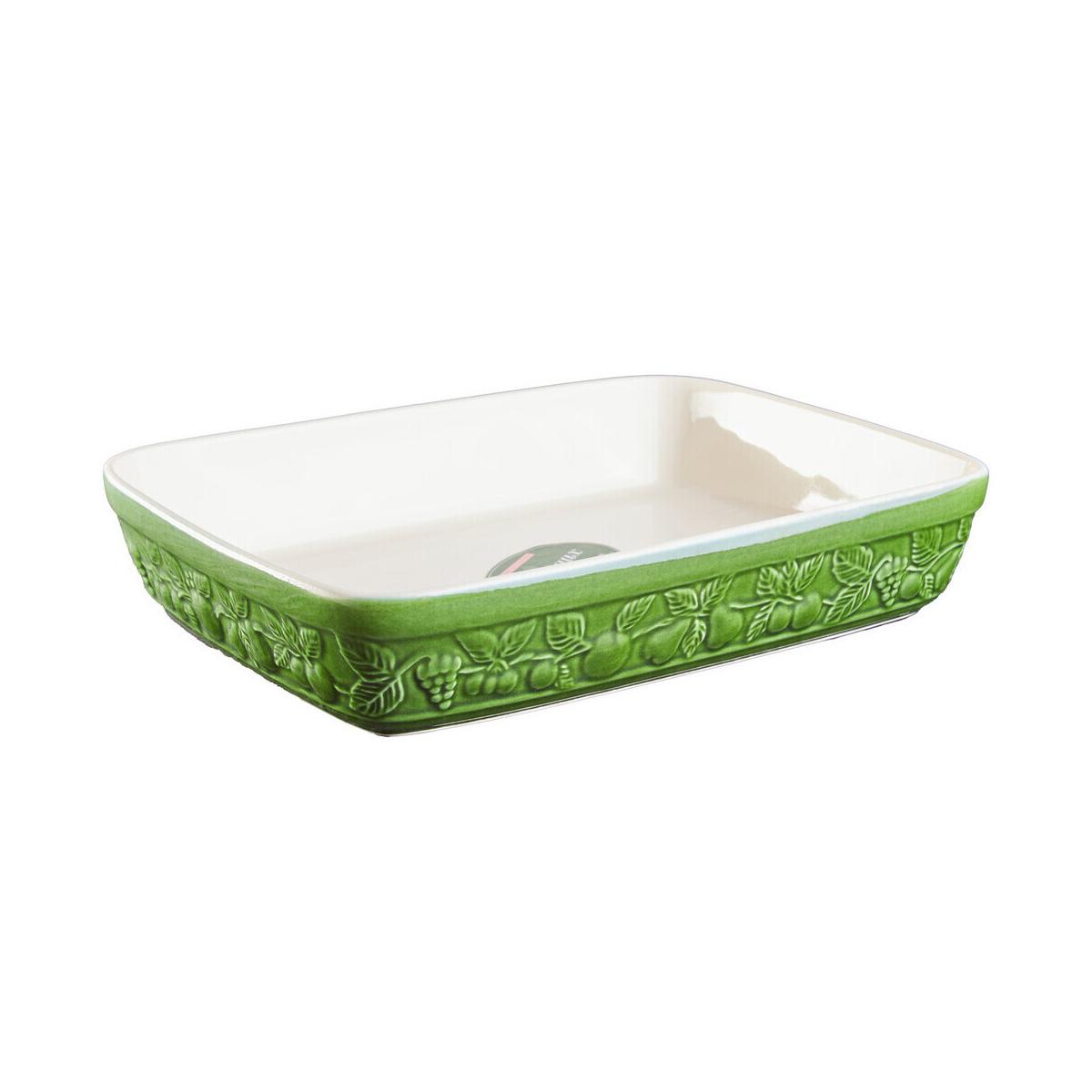 Anaya Oven To Tableware Large Rectangular Roasting Dish Chateaux Green