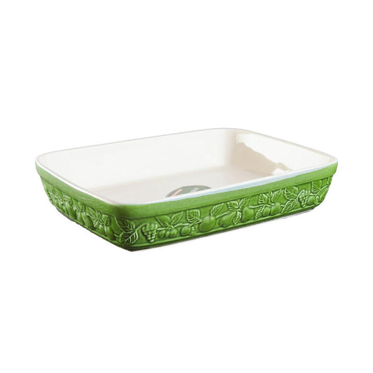 Anaya Oven To Tableware Large Rectangular Roasting Dish Chateaux Green