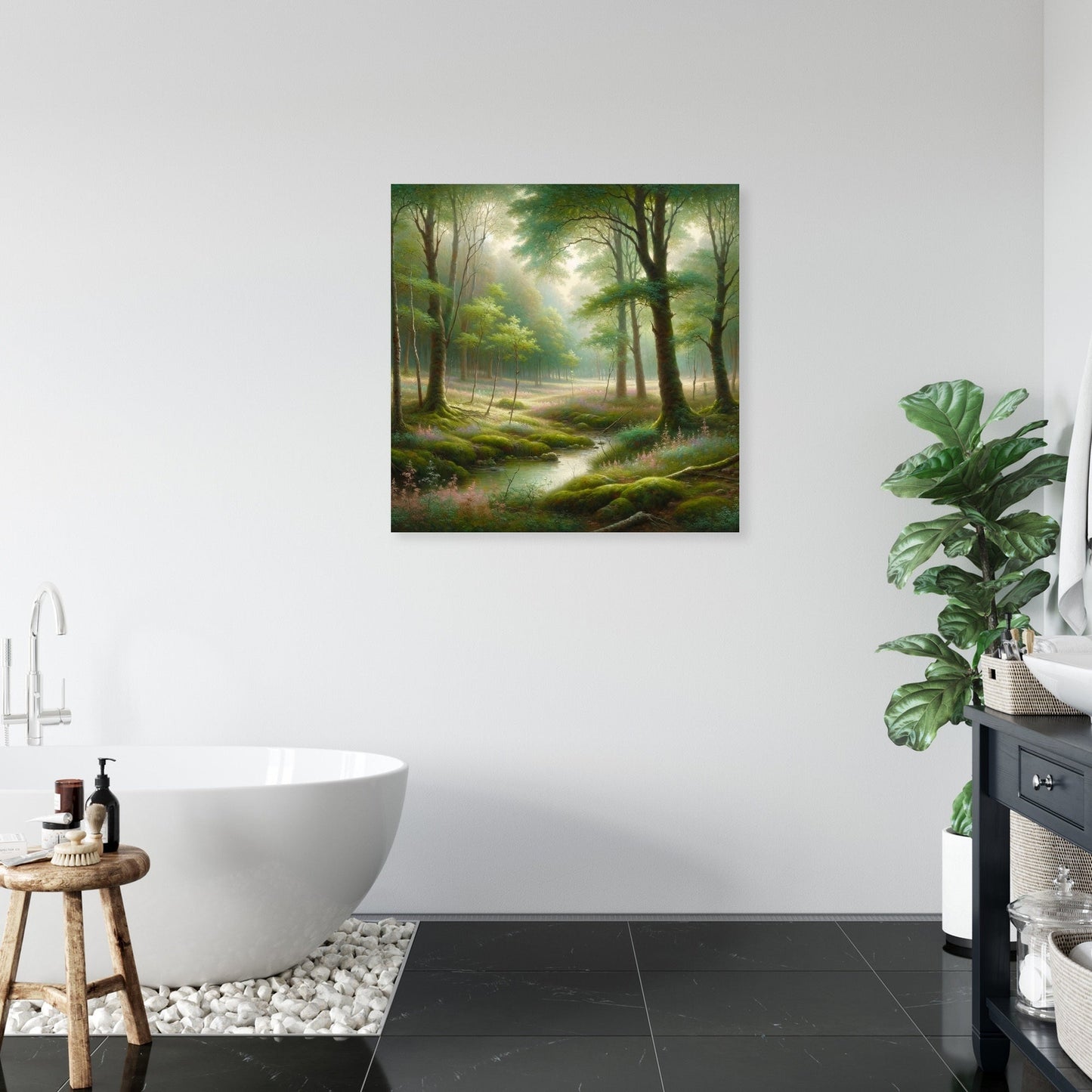 Woodland Glade Serenity Canvas