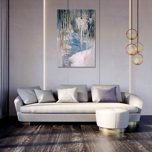Frozen River Canvas