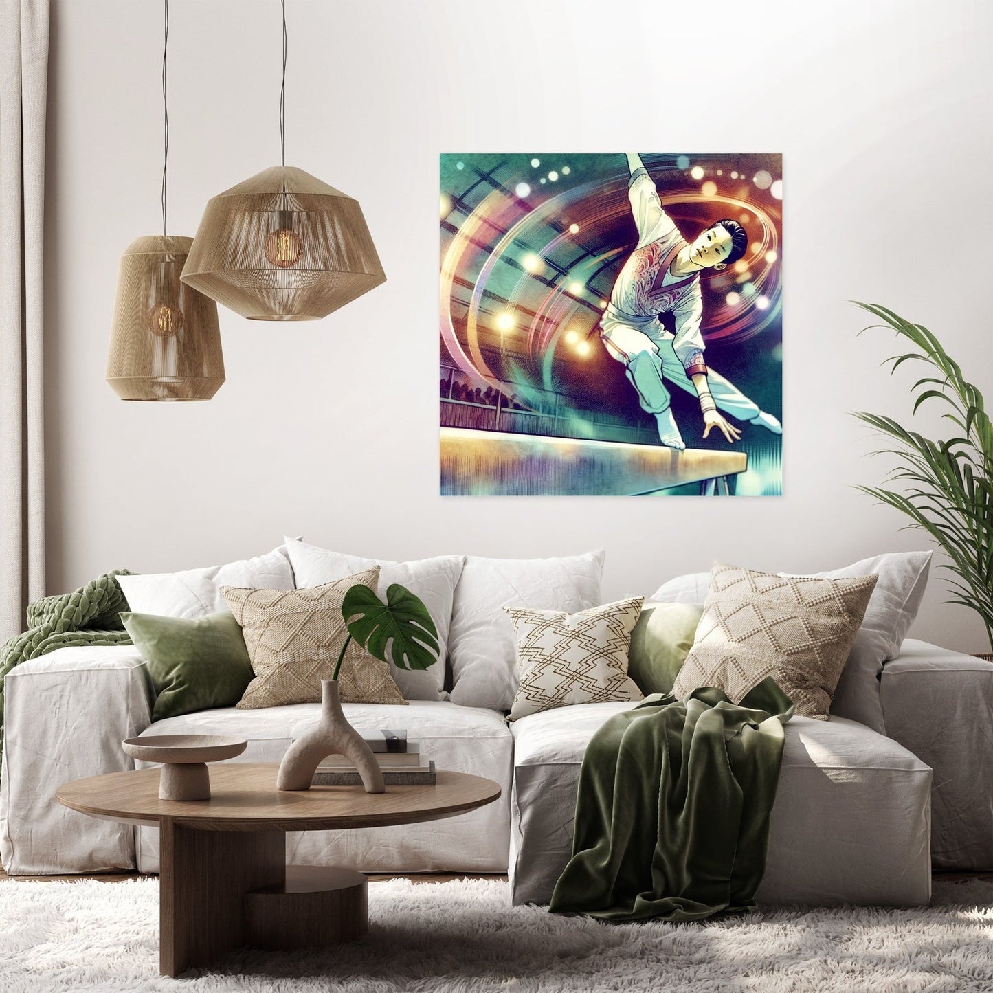 Graceful Balance Canvas