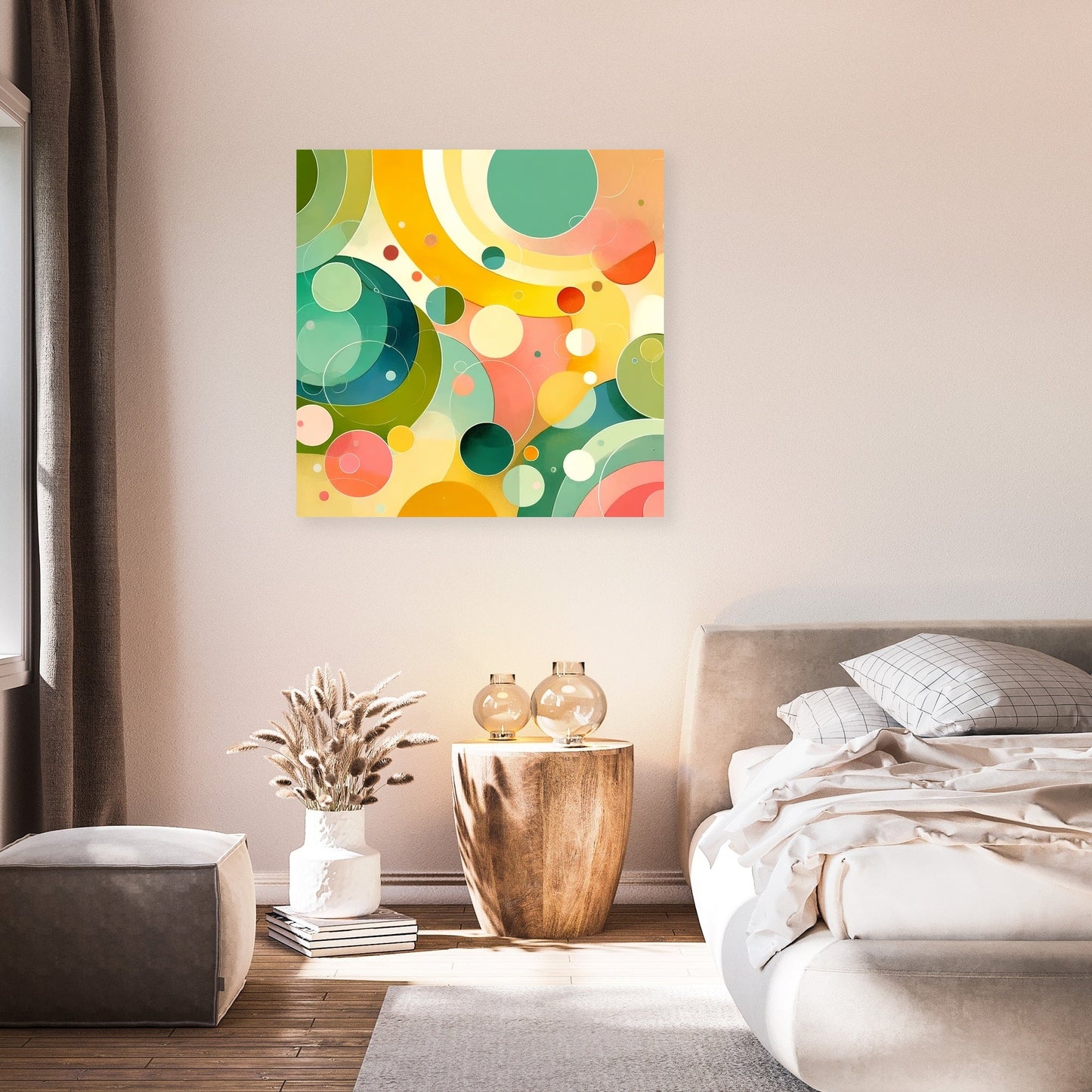 Friendliness Bloomed Canvas