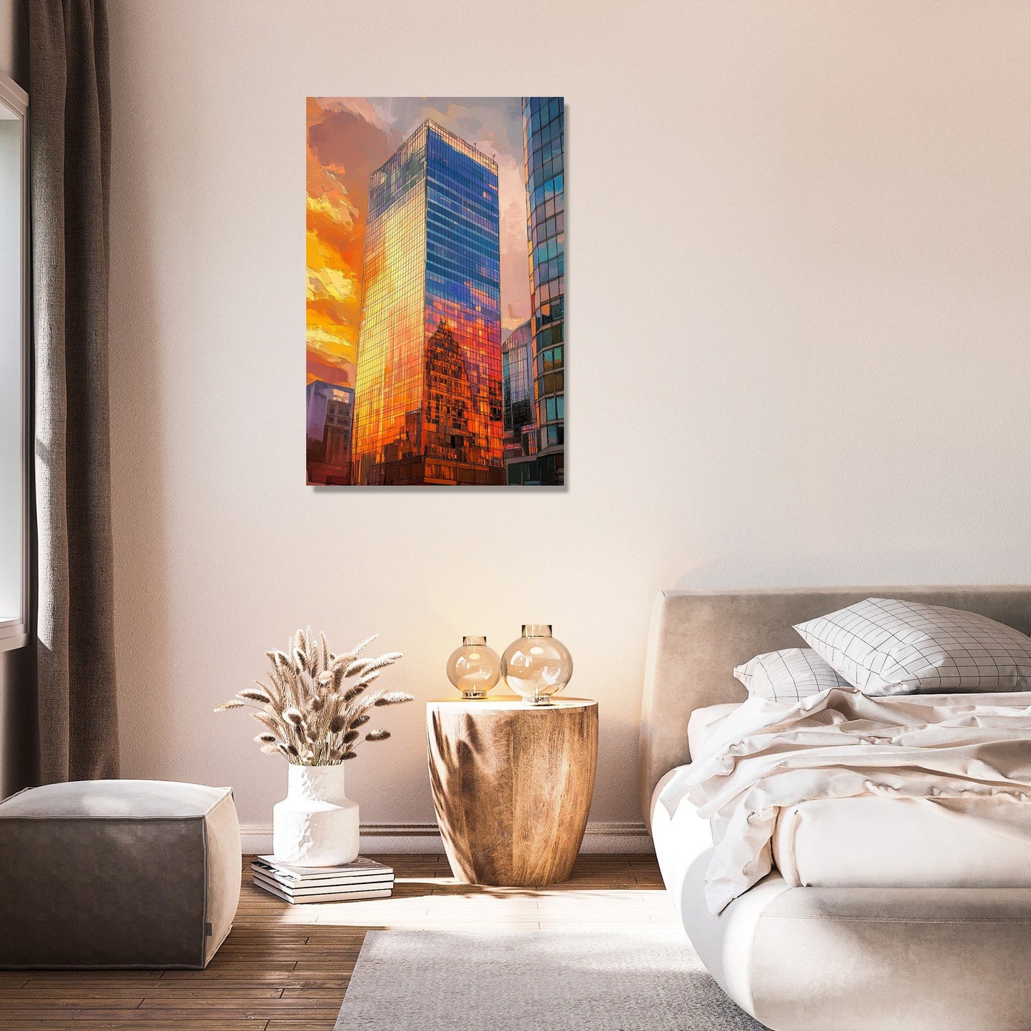 Canary Wharf Tower Canvas