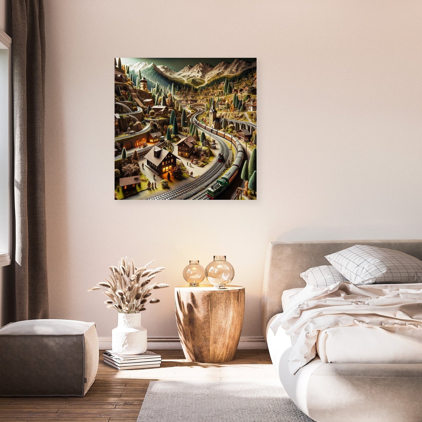 Miniature World Canvas