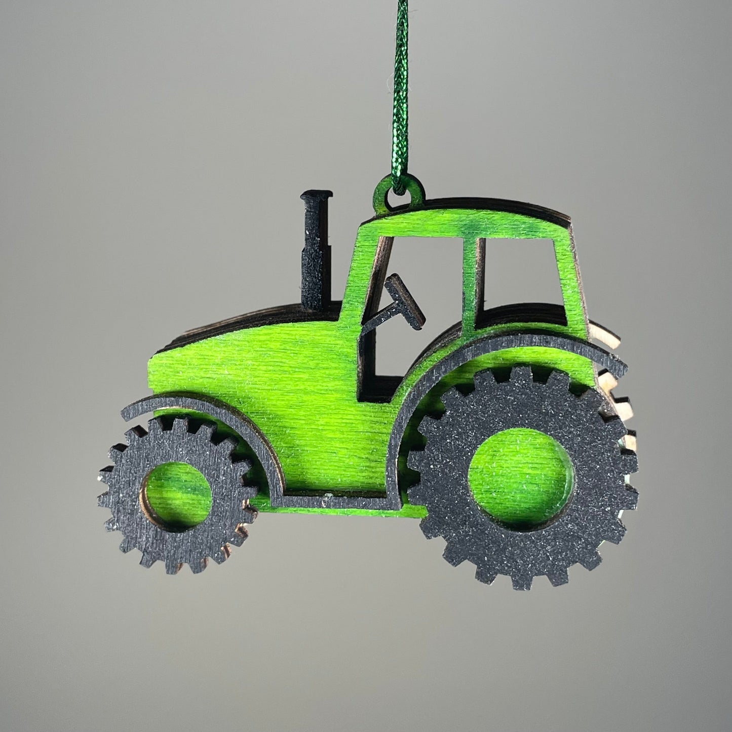 Tractor Bauble - Handmade Ornament by Curious Rabbit ®