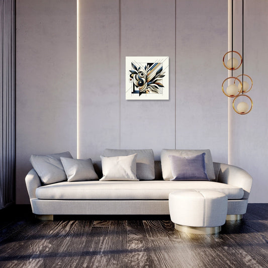 Organic Geometry Canvas