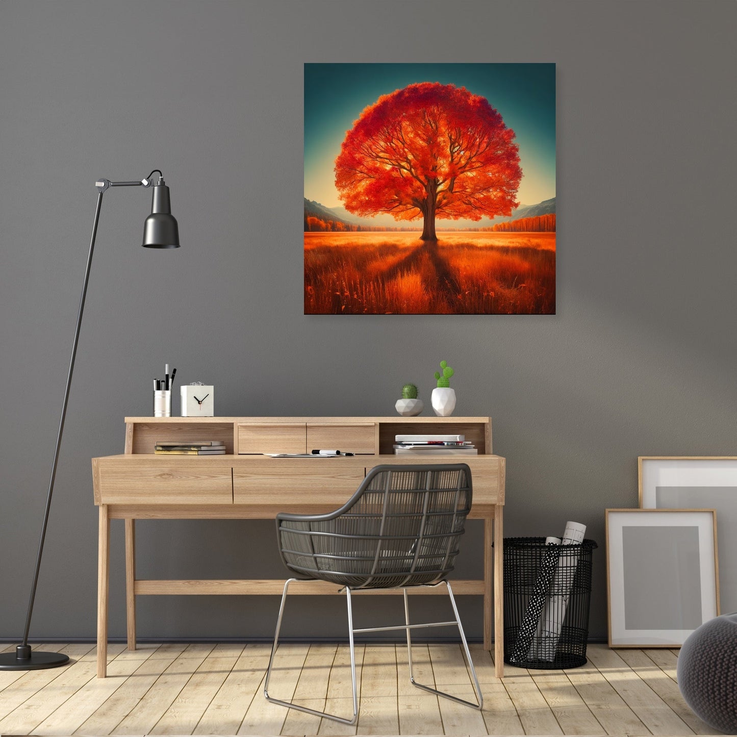 Autumn Solitude Canvas