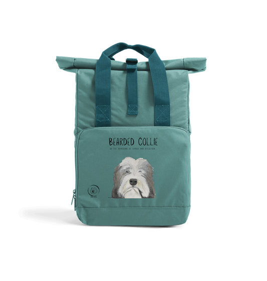 Pack It Like a Hairicane: Bearded Collie Chaos Backpack