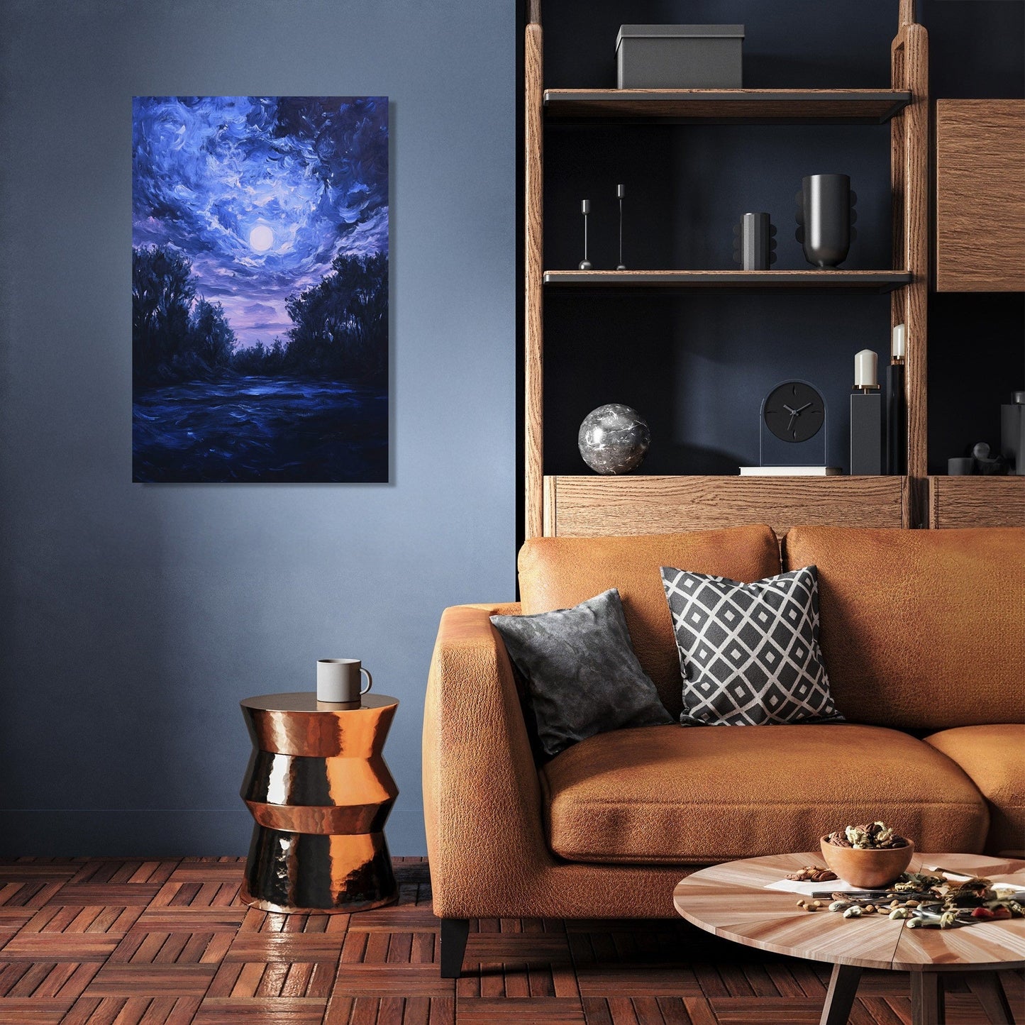 Starlit Solitude Canvas