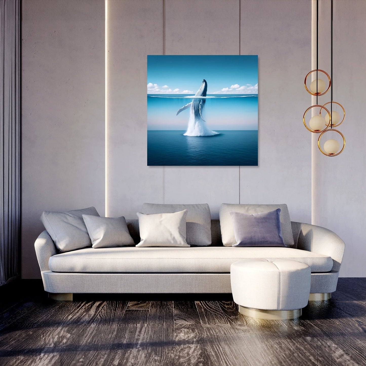 Skyward Ocean Canvas