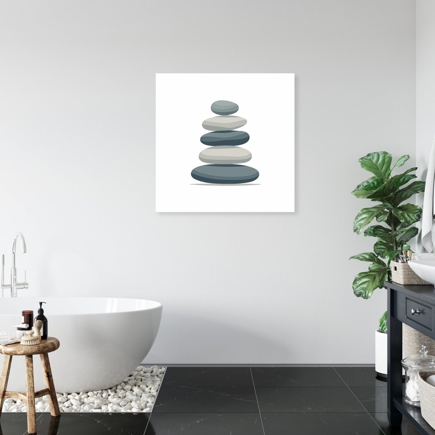 Balanced Stones Canvas