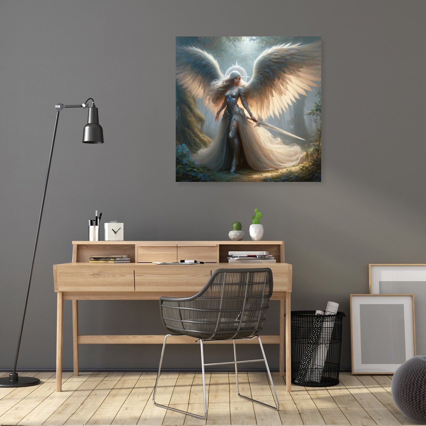 Guardian of the Enchanted Woods Canvas