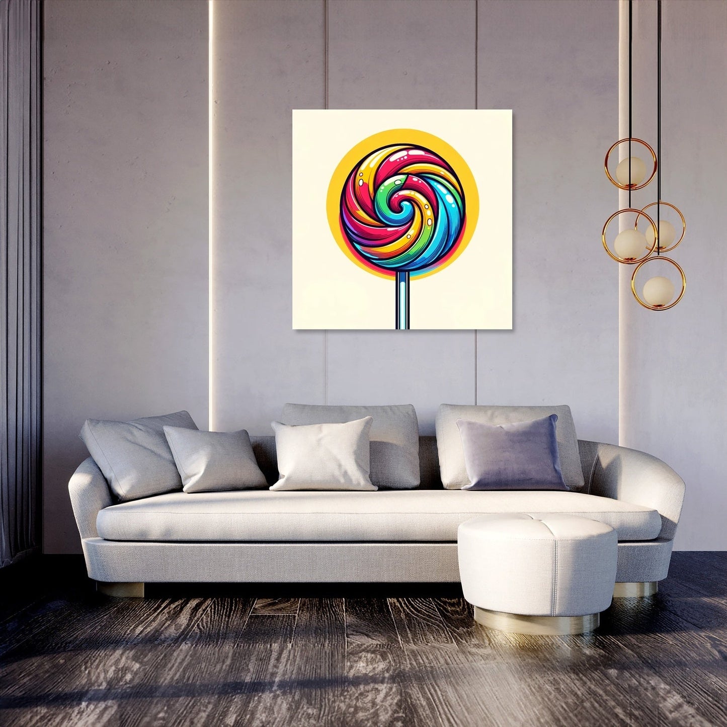 Sweet Swirl Canvas