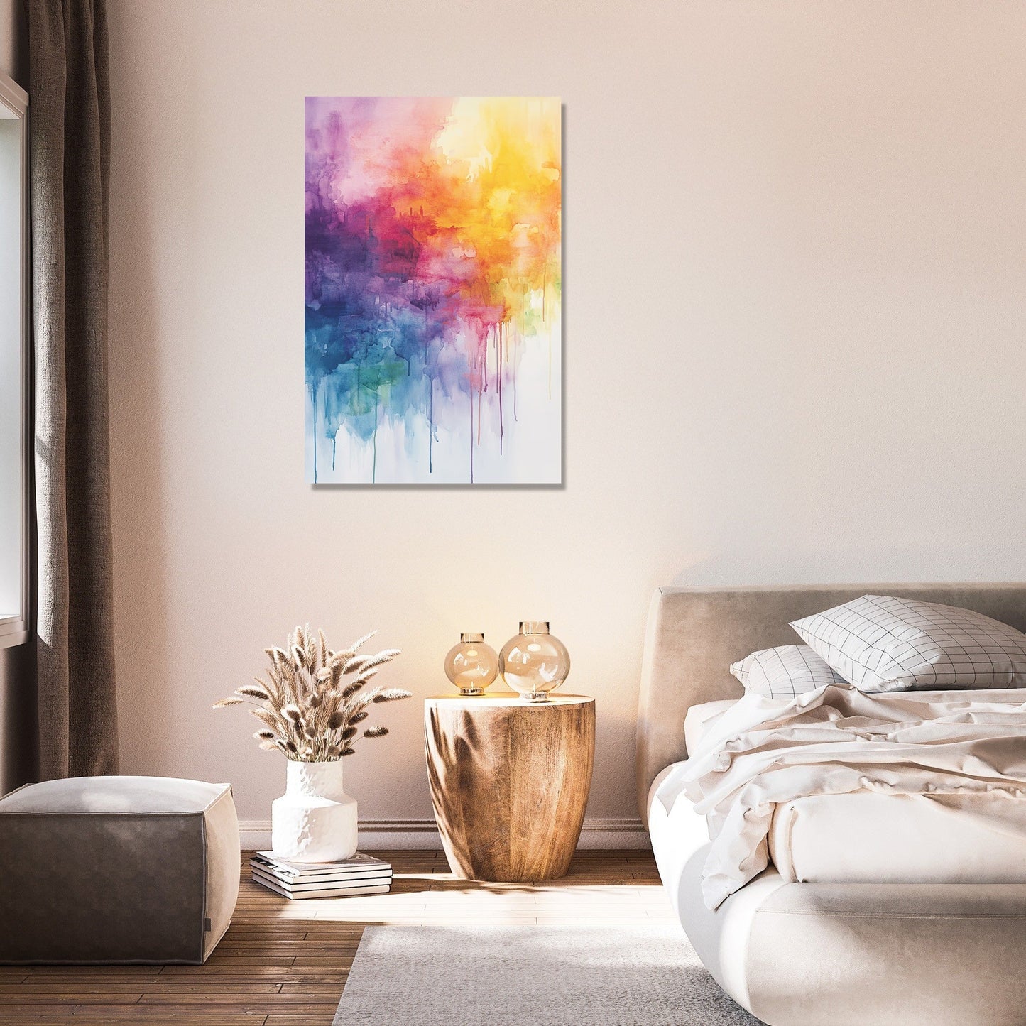 Vivid Descent Canvas