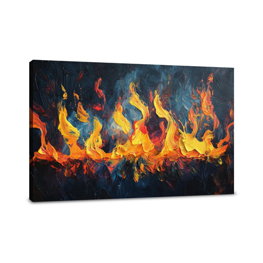 Dancing Flames Canvas