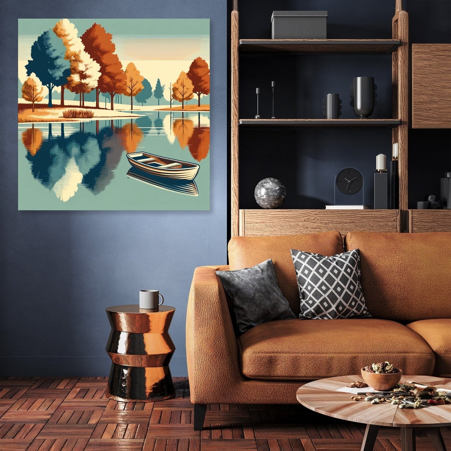 Autumn Reflection Canvas