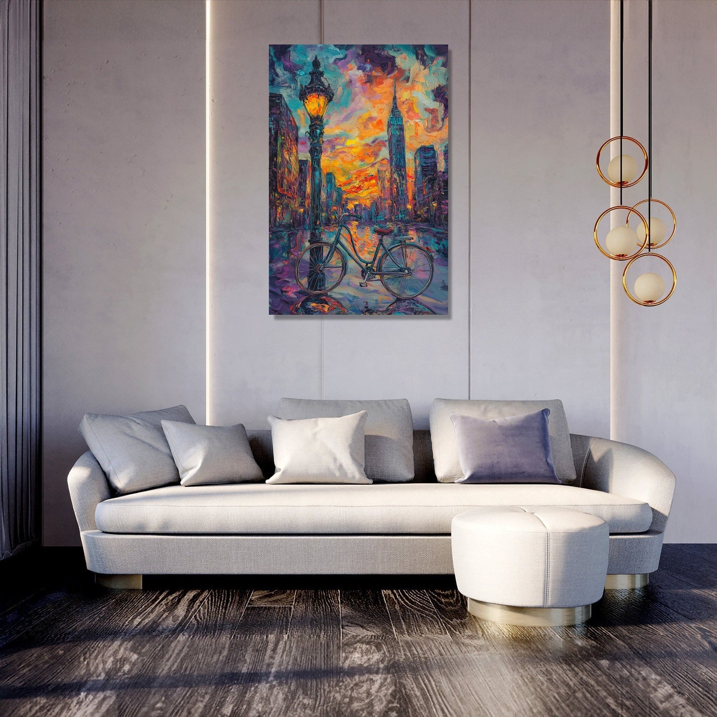 City Echoes Canvas