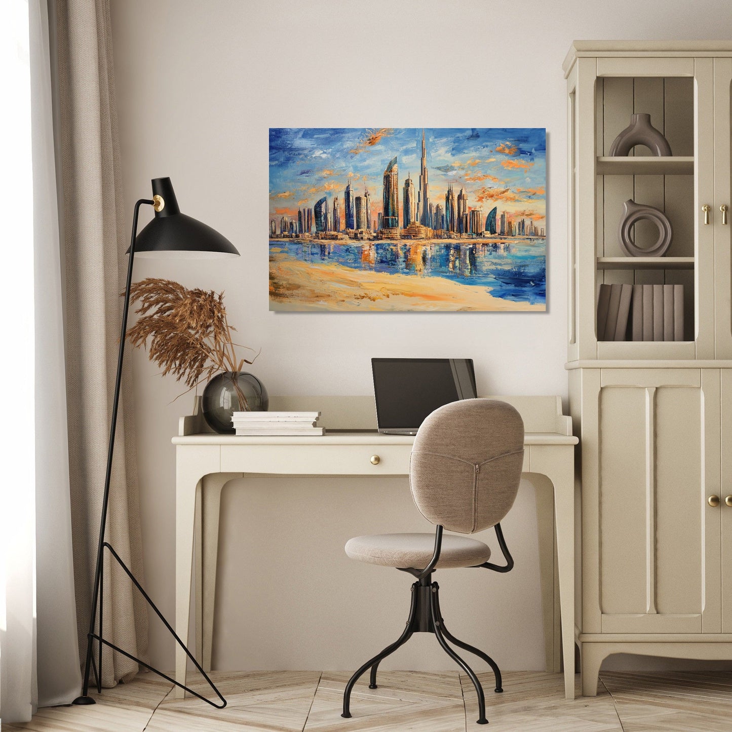 Dubai Skyline Canvas