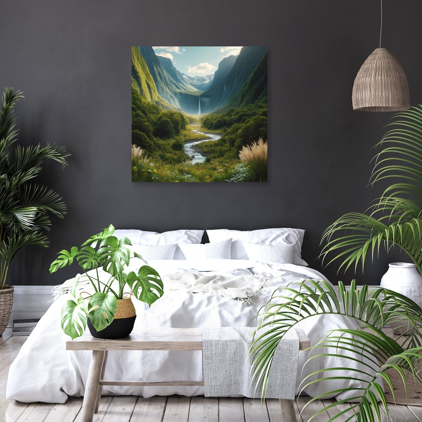 Verdant Valley Canvas