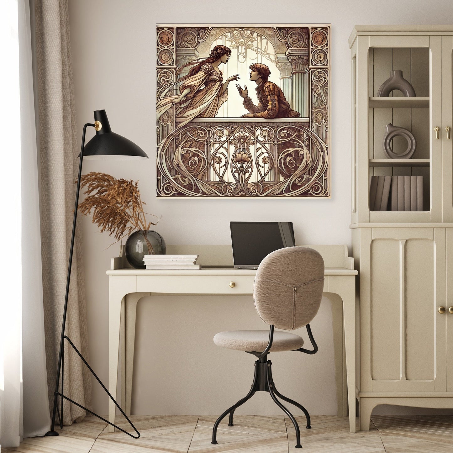 Romeo and Juliet Balcony Canvas