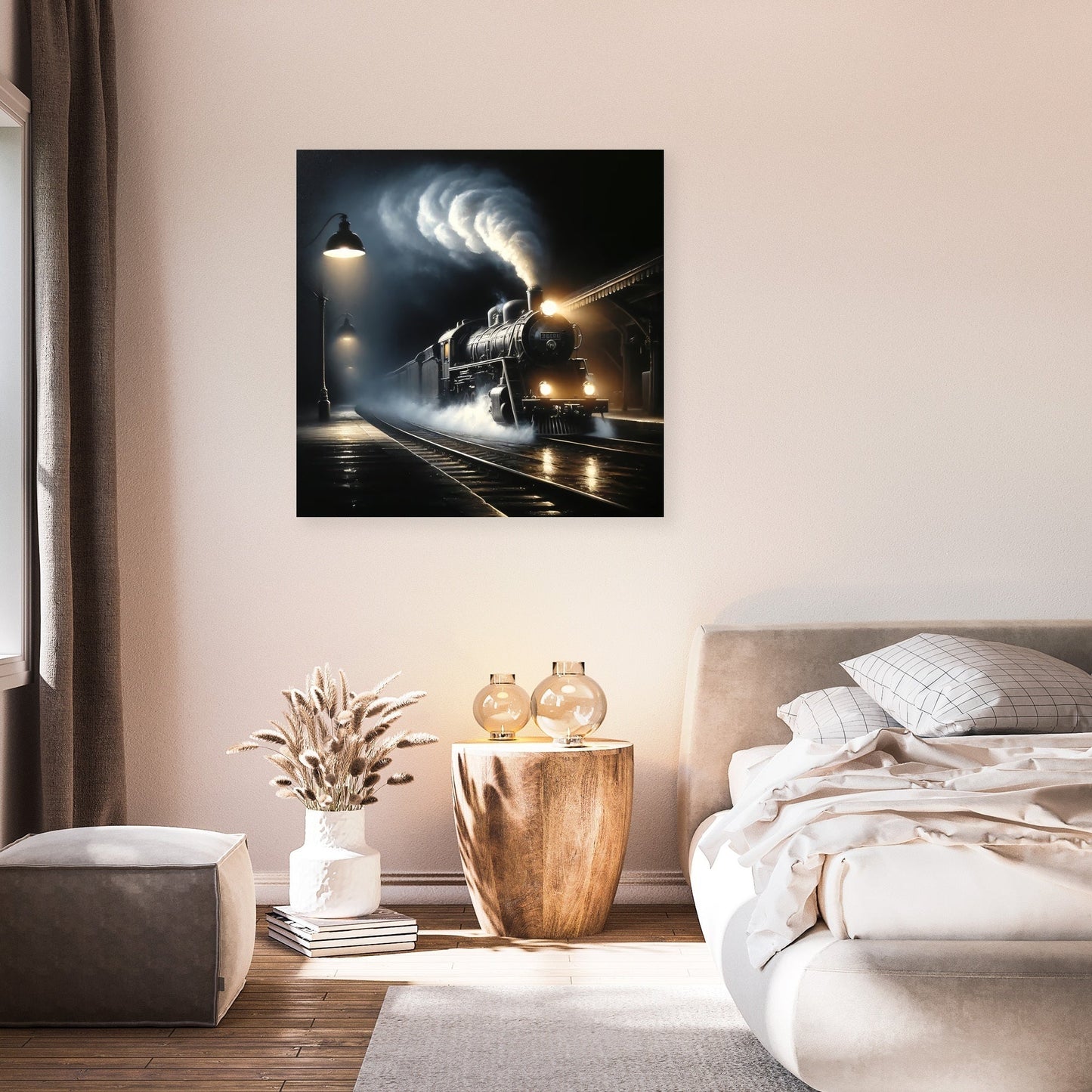 Night Departure Canvas