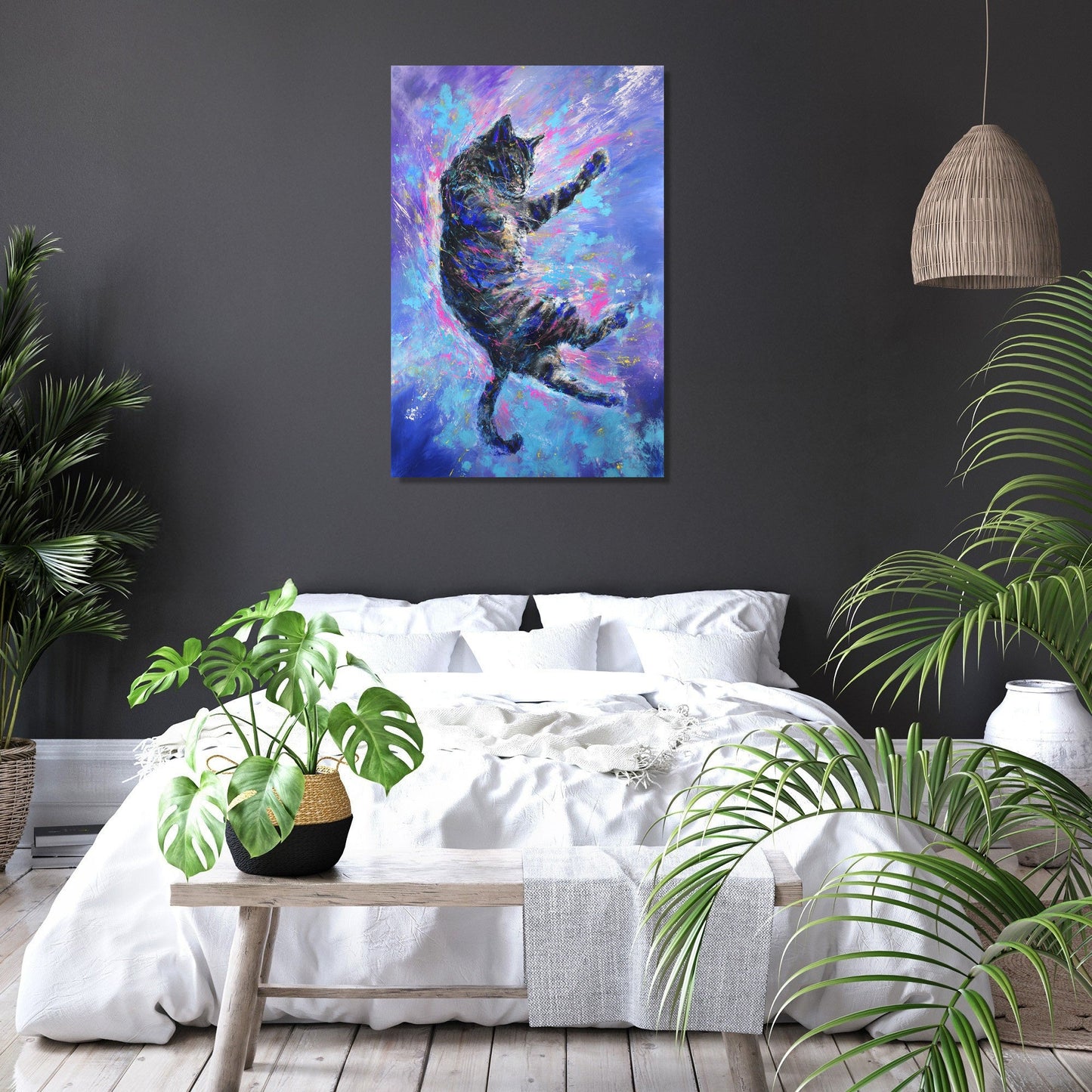 Cat's Dance Canvas